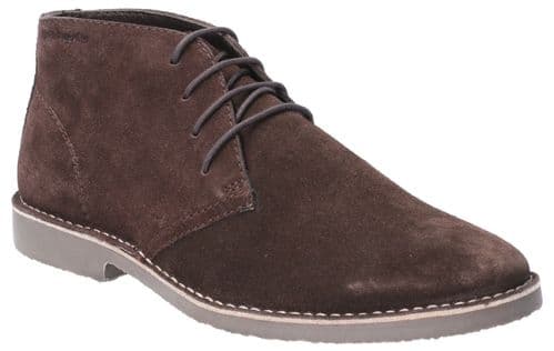 Hush Puppies Freddie Lace Mens Shoes Brown